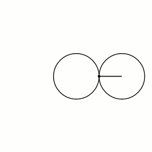 Cardioid rolling circle animation